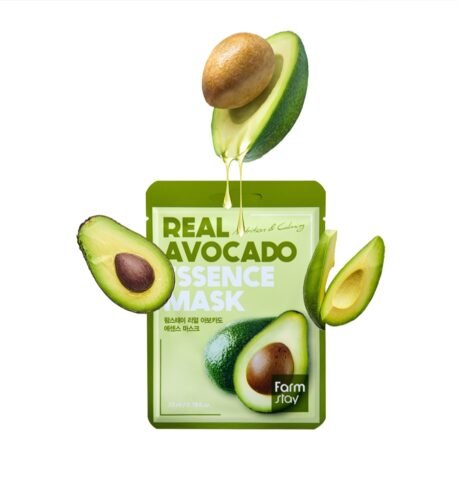 Masca facială cu avocado, hrănește și protejează tenul sensibil, lăsându-l moale și neted.